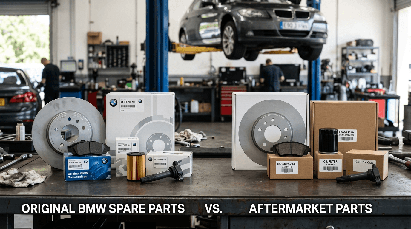 BMW Yedek Parça Fiyatları 2025: Orijinal vs Yan Sanayi Karşılaştırması